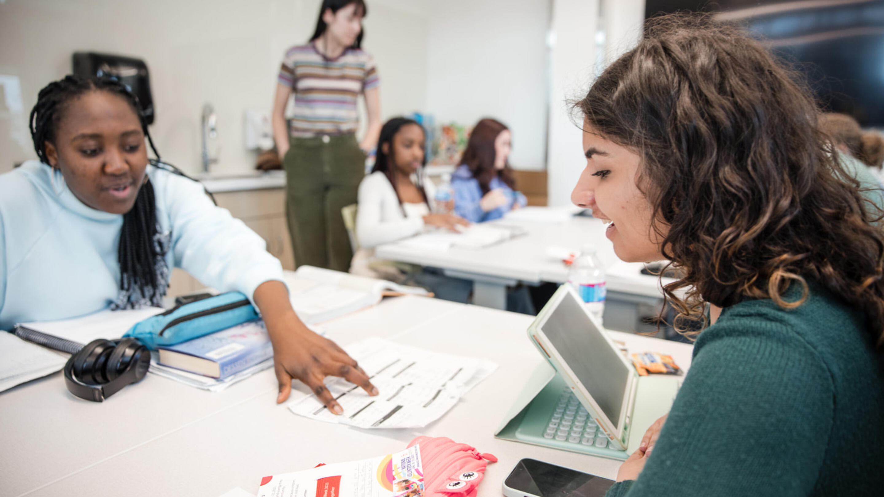 Imperials support expands All In for Youth tutoring program to include science