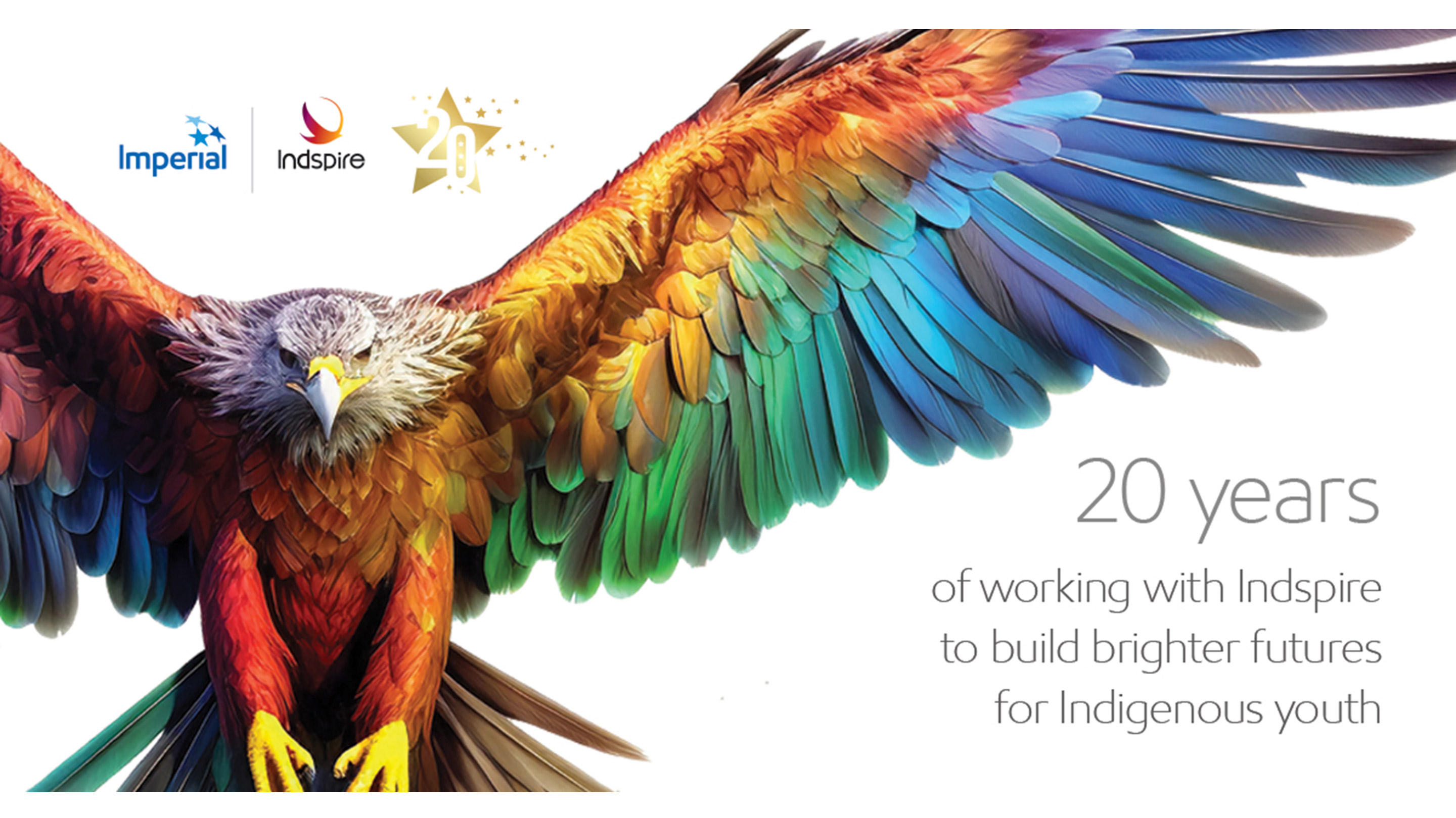 20 years of working with Indspire to build brighter futures for Indigenous youth